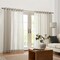 Threadmade Home Carmen Sheer Extra Wide Indoor/Outdoor Sheer Window Curtain, Natural - 114"W x 95"L